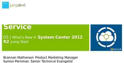 Photo of Automation & SelfService 05 | What’s New in System Center 2012 R2