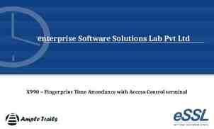 Photo of enterprise Software Solutions Lab Pvt Ltd X990 – Fingerprint