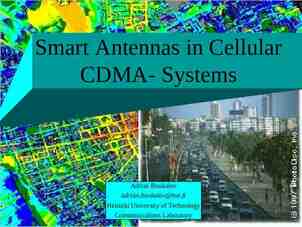 Photo of Smart Antennas in Cellular CDMA- Systems Adrian
